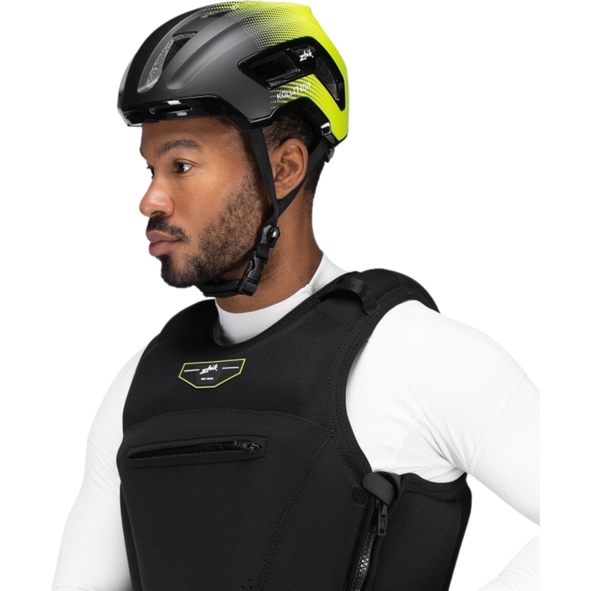 2026 Zhik Kollisionsschutzhelm HLM-0020-U-HVY - Hi-Vis